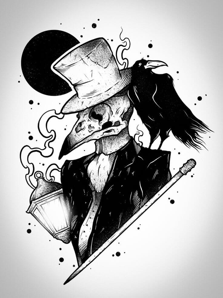 آموزش نقاشی سیاه قلم